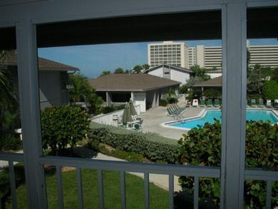 Pool view from condo